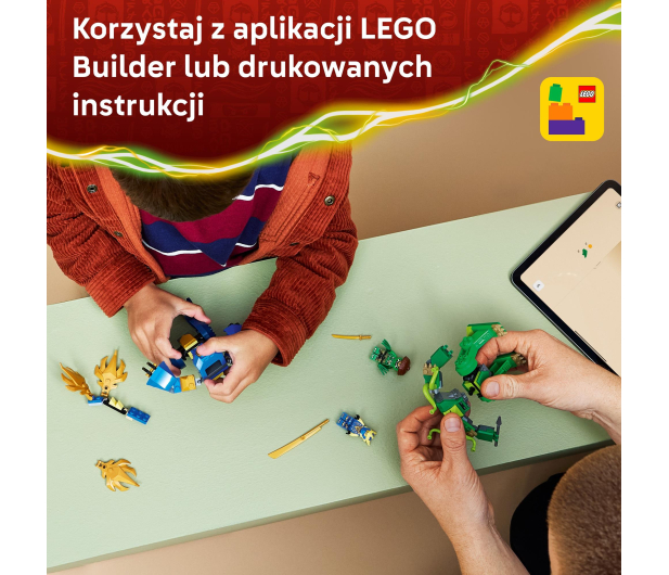 LEGO NINJAGO 71853 Bitwa w smoczym mechu Jaya - 1489558 - zdjęcie 6